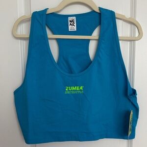 Zumba Instructor Crop Tank Top